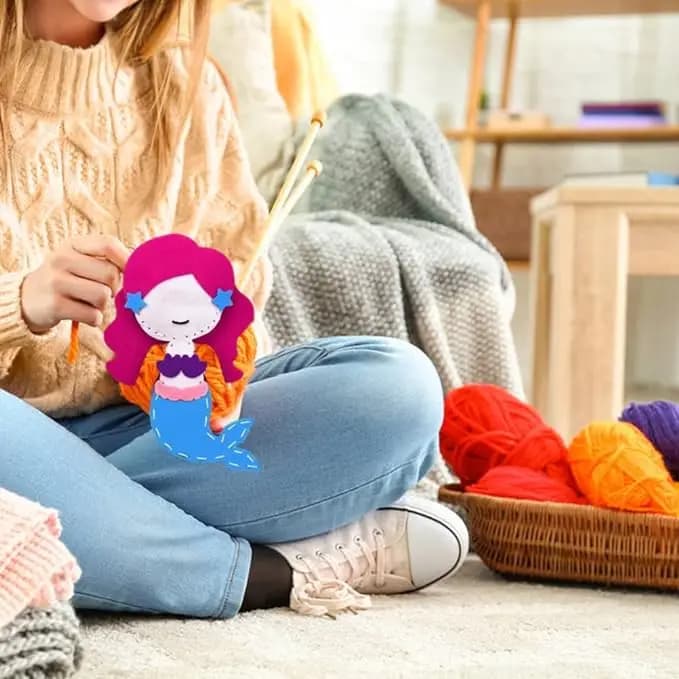 Szyjaki - Zestaw 8 zwierzątek morskich do szycia